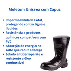 Bota Segurança Pvc Cano Curto Bico Aço Palmilha Aço Bracol Ca