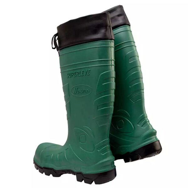 Bota Ultraleve Baspan Eva Branca Cano Médio Maior Conforto. 3