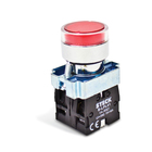 Botão à Impulsão Vermelho 1NA Steck