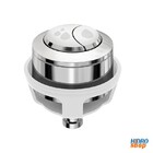 Botão Acionador Superior Em Abs Dual Flush Universal Cr - 9564