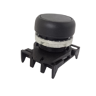 Botão Com Gravação  Sem Retenção Faceado Preto 22mm Giovenzan