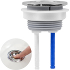 Botão Cromado Duplo Acionamento Dual Flux - Mbd