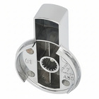 Botão Cruzeta Torneira Hydra Slim 4t Cromado - 3320at003