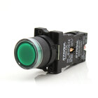 Botão De Pulso Luminoso Para Comando Strahl Verde