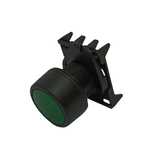 Botão Diam.22mm S/retenção Faceado Luminoso Verde Giovenzana