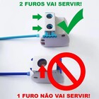 Botão Duplo Acionamento Deca Cromado - 1100si5101