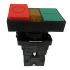 Botão Duplo Iluminado S/lp 1na+1nf Verde/vermelho - Lukma