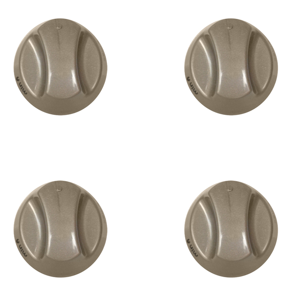 Botão Fogão Esmaltec Ágata Topázio Jade 4 Peças