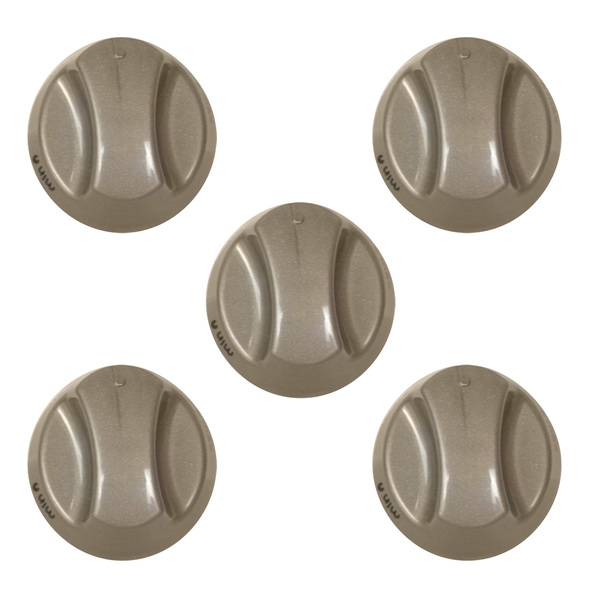 Botão Fogão Esmaltec Ágata Topázio Jade Original 5 Peças