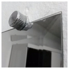 Botão Francês para Espelho 2 peças Fixtil