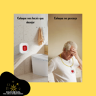 Botão Inteligente Sos Emergência Wifi Tuya Smart Life