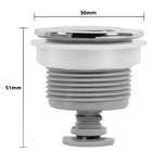 Botão Mecanismo Reparo De Acionamento Superior Caixa Acoplada