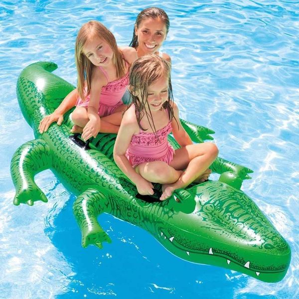 Bote Boia Inflavel Jacare Gigante 203 Cm Intex 58562 Leroy Merlin