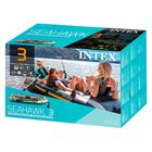Bote Inflável Seahawk 3 Pessoas 360kg Remos Bomba Intex