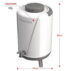 Botijão Garrafa Térmica 10 Litros Torneira Café Chá Tererê Br