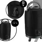 Botijão Térmico 12l Invicta Cor: Preto