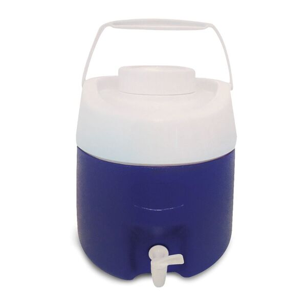 Botijão Térmico 8 Litros  C/ Torneira Azul Garrafão