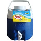 Botijão Térmico Obba Ice 8 Litros Azul com Torneira