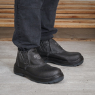 Botina 1000CPT21 Couro Preto de Segurança 40 Kadesh