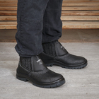 Botina 1500PVC21 Couro Preto de Segurança 44 Kadesh