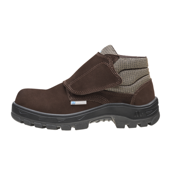 Botina 50B22-VEL-C Couro Nobuck Café 39 Marluvas