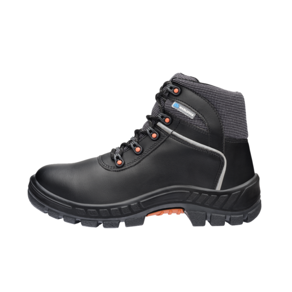 Botina 75BPR29 Microfibra M Micro Preto 43 Marluvas