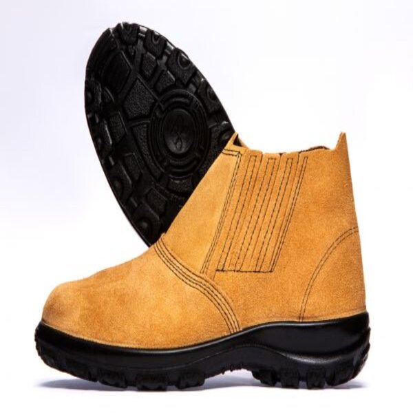 Botina Com Elástico Prime Camurça Solado Monodensidade N3220