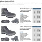 Botina De Segurança Com Cadarço Com Bico Bidensidade Nº 44 Re