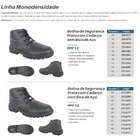 Botina De Segurança Com Cadarço Com Bico Monodensidade Nº 41