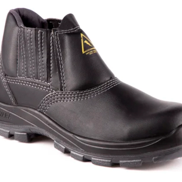 Botina De Segurança Isolante Para Eletricista Em Microfibra C