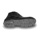 Botina De Segurança Preta Com Elástico Bico De Composite 4018