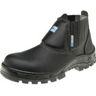 Botina Microfibra Eletricista Bico Composite Palmilha Antiper