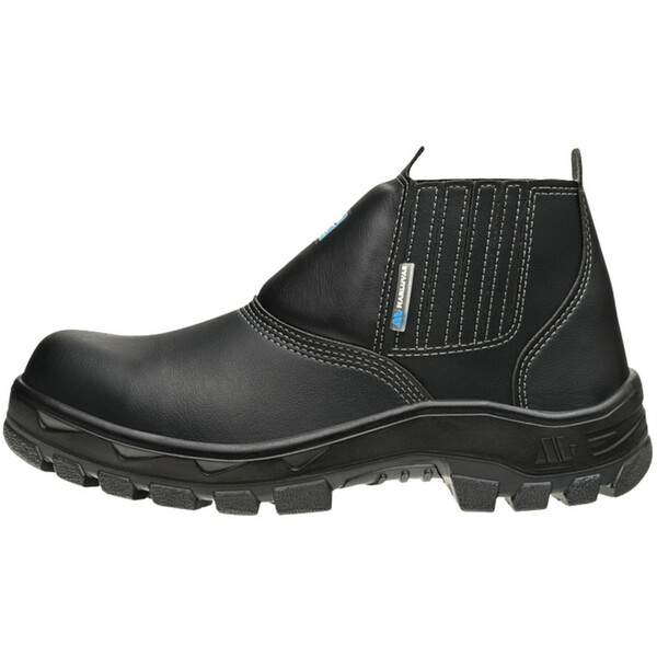 Botina Microfibra Eletricista Bico Composite Palmilha Antiper