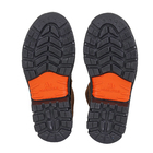 Botina Amarrar Couro Nobuck com Biqueira Plástica N°40 Marrom Marluvas