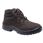 Botina Nobuck Marrom Flex 3 Gomos Bico Pvc Kadesh 44 Marrom