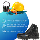 Botina Segurança Cadarço Bico Composite Antiestático Marluvas