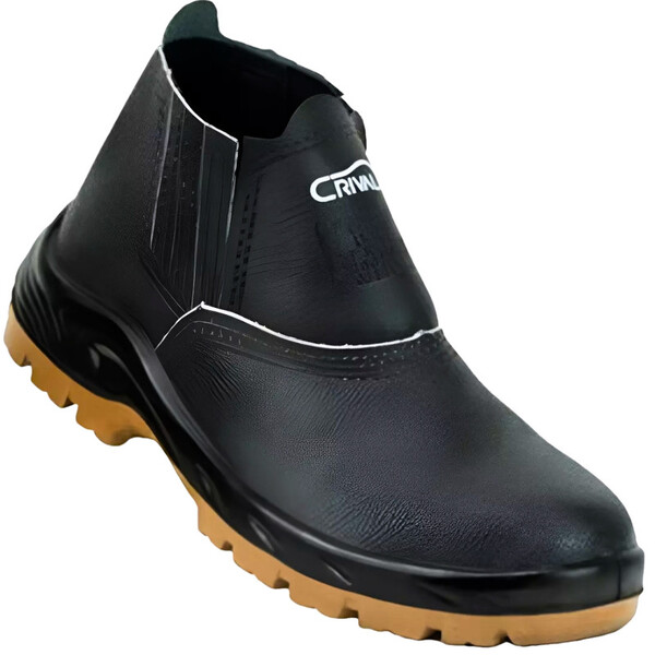 Botina Segurança Elástica Bi Densidade Bico Pvc Cp080 Crival