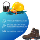 Botina Segurança Nobuck Café Com Cardaço Bico Plástico Marluv