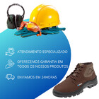 Botina Segurança Nobuck Hidrofugado Café Marluvas Epi Proteçã