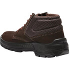 Botina Segurança Proteção Eletricista Nr10 Pvc Nobuck Marrom