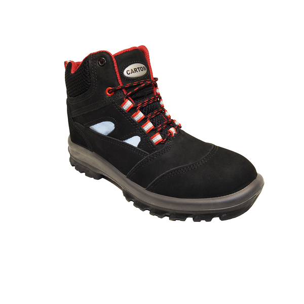 Botina Tp200p S/bico Bidensidade Nobuck  C/cadarço Cartom - 42