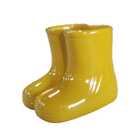 Botinha Galocha Em Cêramica Para Decorção Azul Bic