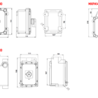 Botoeira À Prova De Explosão Exd Chave Liga Desliga 20a Npt