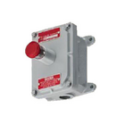 Botoeira Blindada Emergência Vermelha Com Retenção Npt Exd à