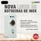 Botoeira De Inox Branco Ipec