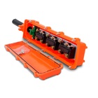 Botoeira Pendente 6 Botões + Emergência Cob-63h