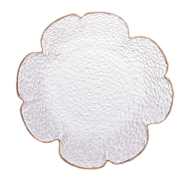 Bowl 2pç Cristal 14cm C/ Borda Dourada Taj - Wolff