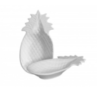 Bowl Abacaxí Branco Branco