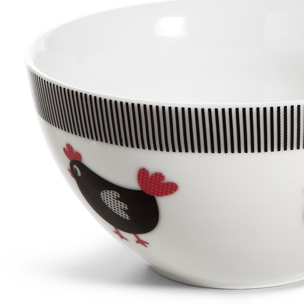 Bowl Bella Galinha 450 Ml De Porcelana- Copa E Cia