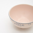 Bowl cerâmica lace rosa 350ml Quadrifoglio